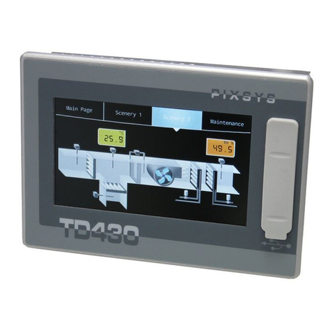 Pixsys TD430-AD User manual