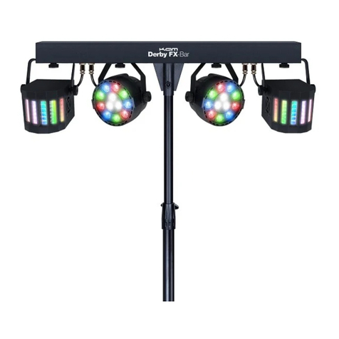 KAM Derby FX-Bar User manual