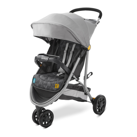 Century Stroll On 3-Wheel User manual