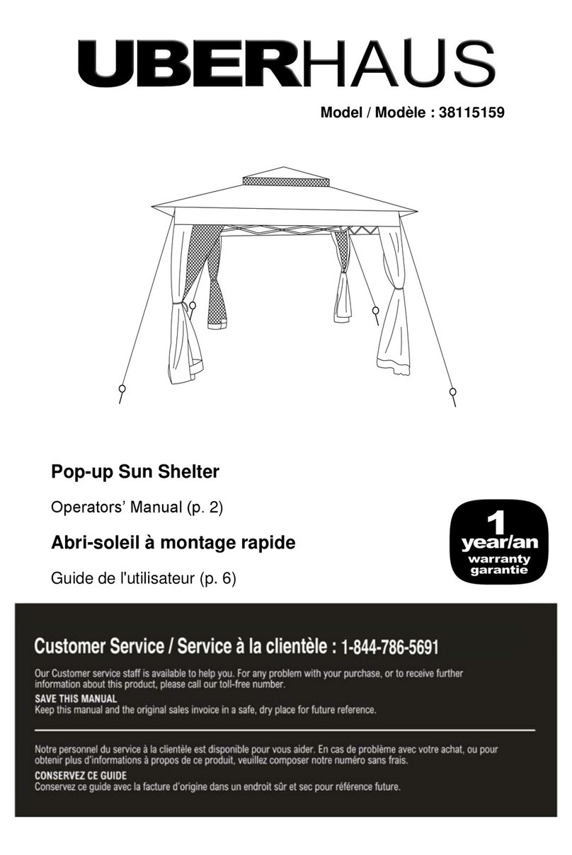 Uberhaus 38115159 Operator's manual