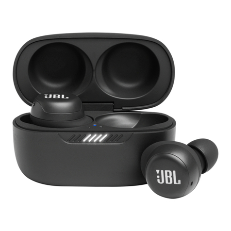 Harman JBL LIVEFREE NC+ TWS quick start guide