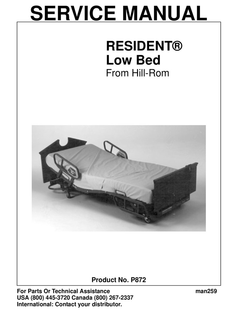 Hillrom RESIDENT P872 Service manual