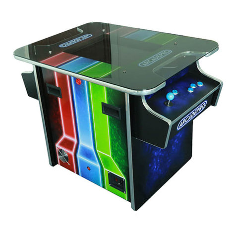 Home Leisure Direct ARCADEPRO Mars user manual