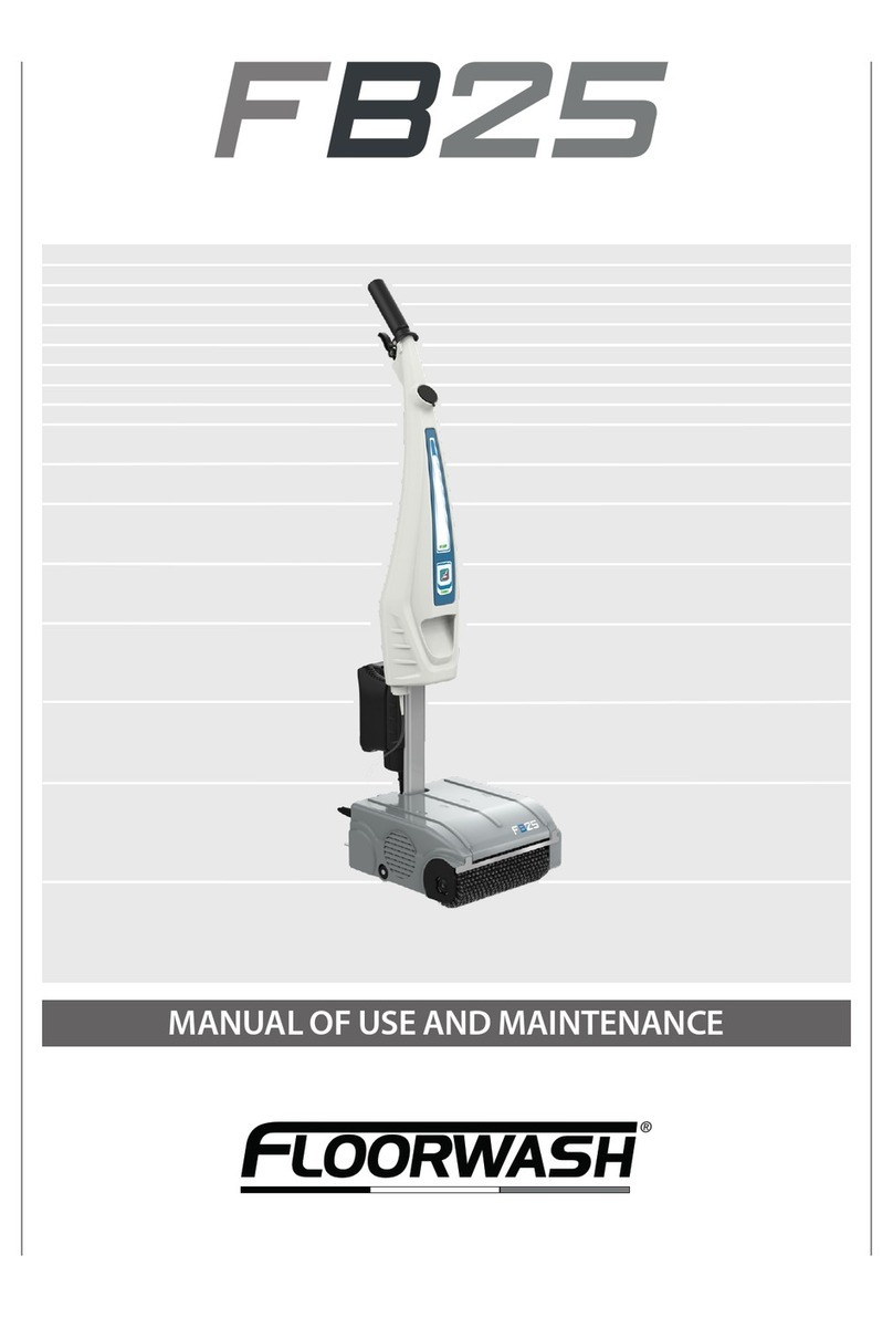 Floorwash FB25 Manual of use and maintenance