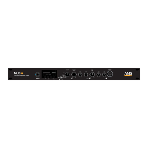 AMS MUB 6 user manual