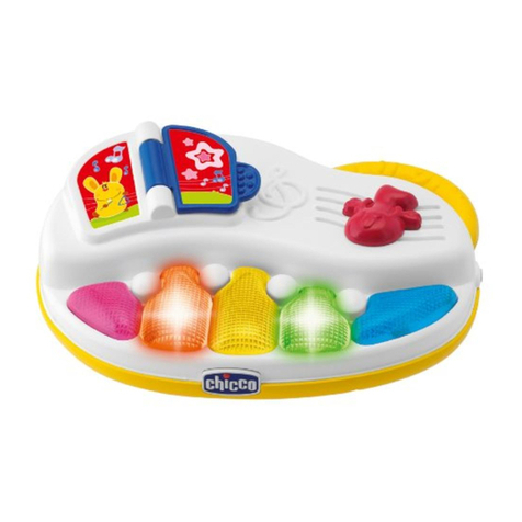 Chicco Baby Piano Do Re Mi instruction manual