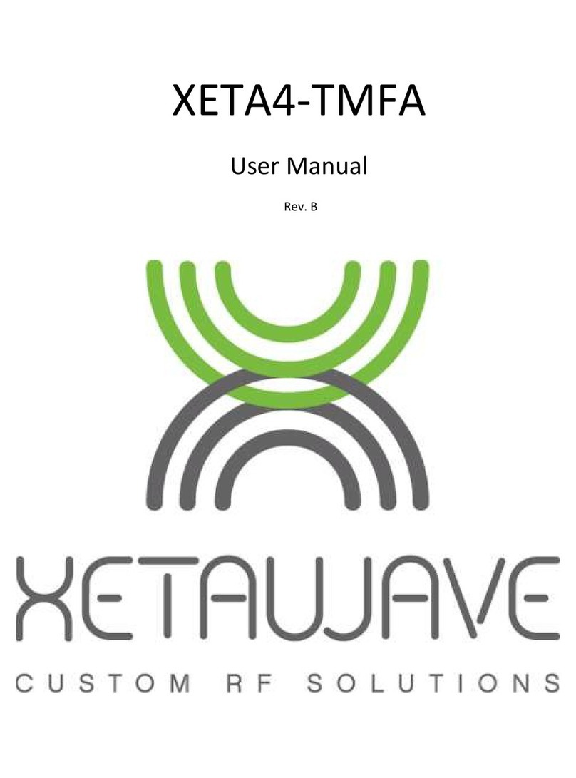 Xetawave XETA4-TMFA user manual