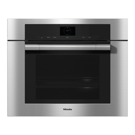 Miele DGC 7580 Operating and installation instructions