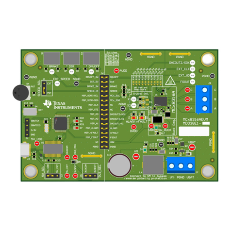 Texas Instruments MCT8316A Quick start guide