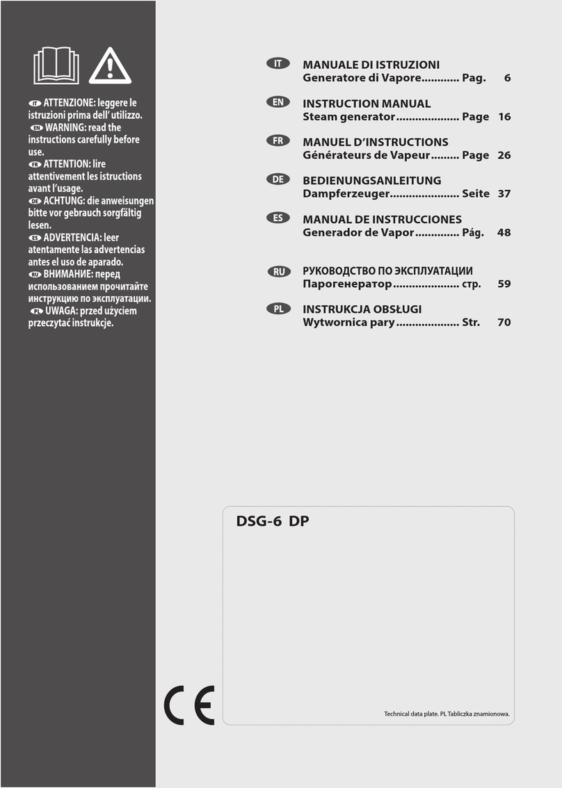 Comet Spa DSG-6 DP User manual