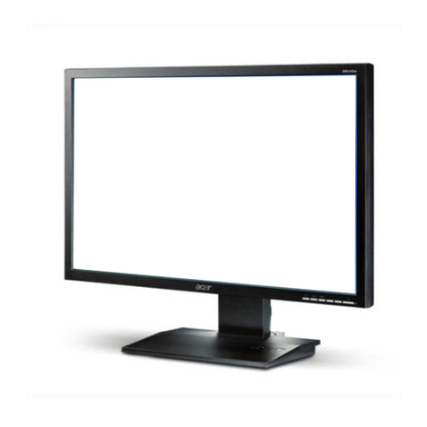 Acer V193W User manual