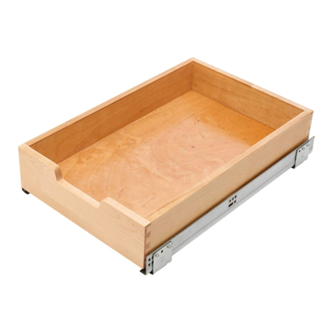 Rev-A-Shelf 4WDB4-18SC-1 User manual Rev-A-Shelf 4WDB4-18SC-1 User manual