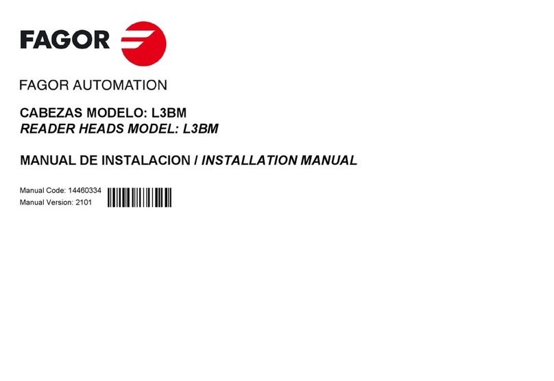 Fagor L3BM User manual