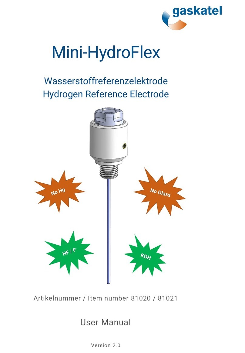 gaskatel Mini-HydroFlex user manual