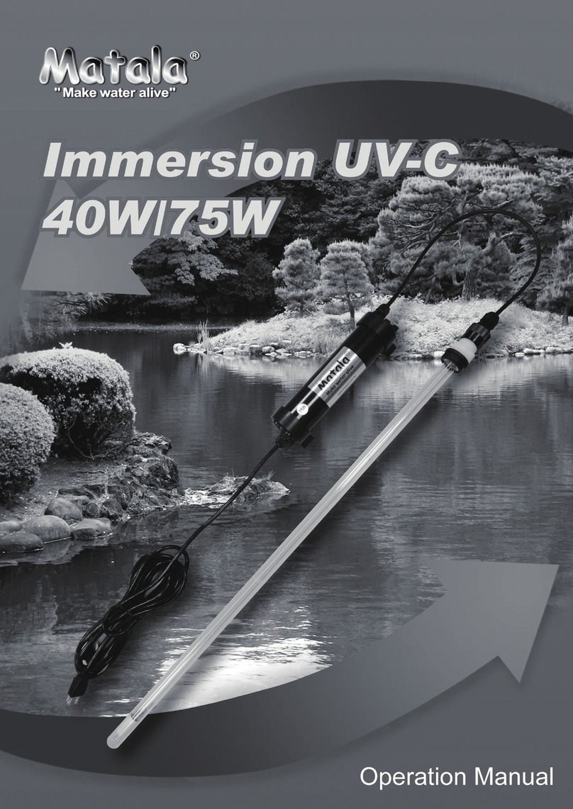 MATALA Immersion UV-C Operation manual