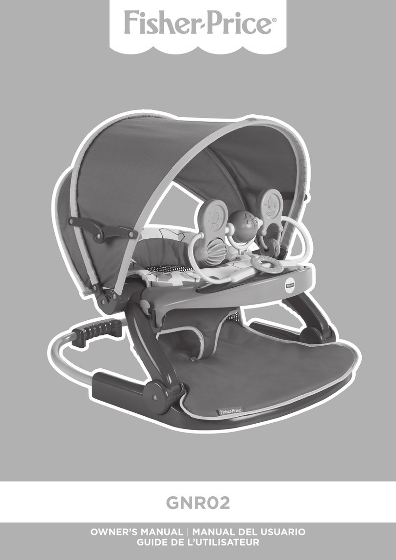 Fisher-Price GNR02 User manual Fisher-Price GNR02 User manual