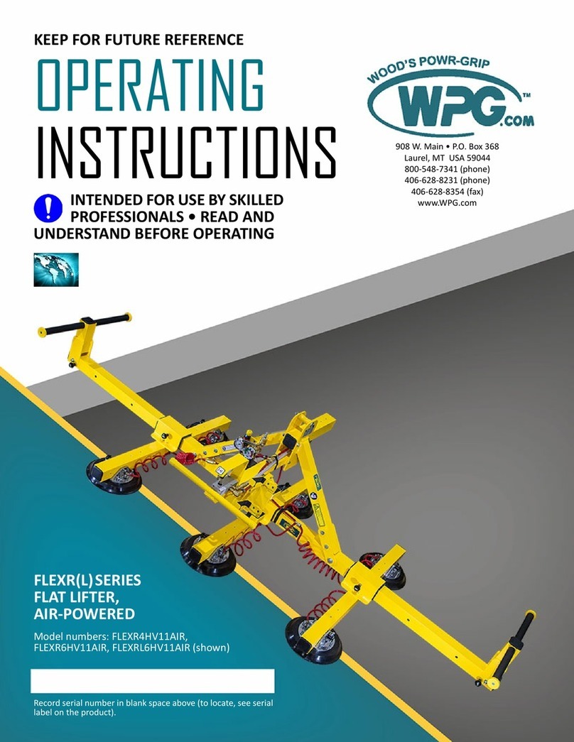 WPG FLEXR Series User manual