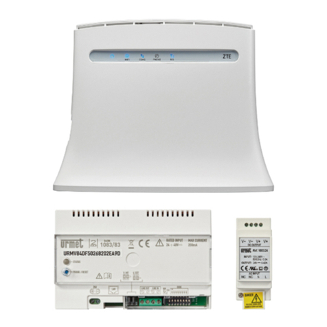 urmet domus 1083 Installation and operation manual