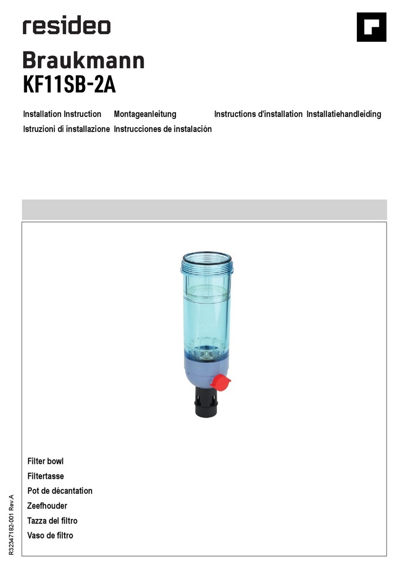 resideo Braukmann KF11SB-2A Installation instruction resideo Braukmann KF11SB-2A Installation instruction