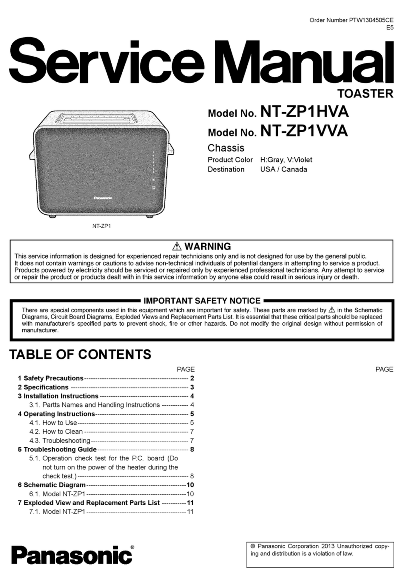 Panasonic NT-ZP1HVA User manual