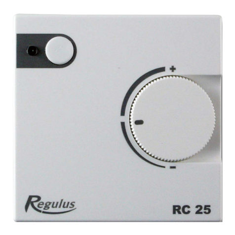 Regulus RC 25 quick start guide