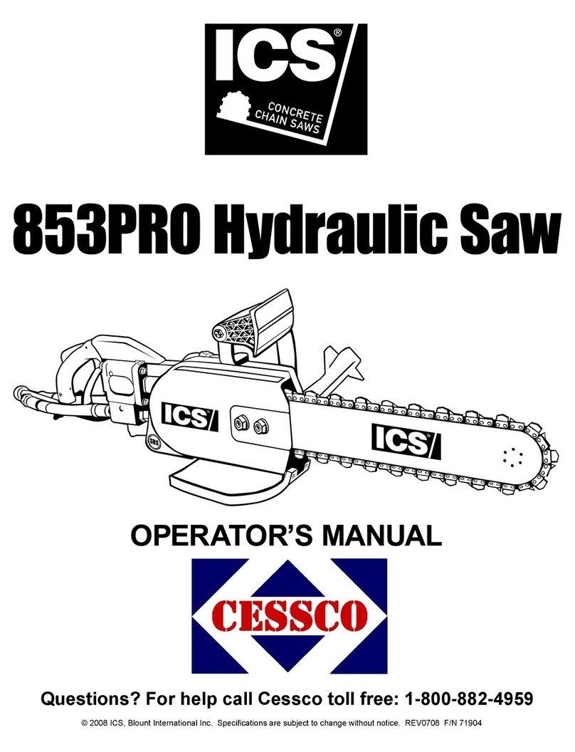 ICS SpeedHook 853PRO User manual