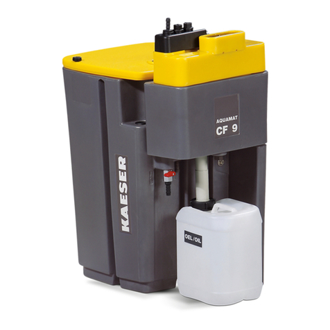 KAESER KOMPRESSOREN AQUAMAT CF9 Instructions for installation and operation KAESER KOMPRESSOREN AQUAMAT CF9 Instructions for installation and operation