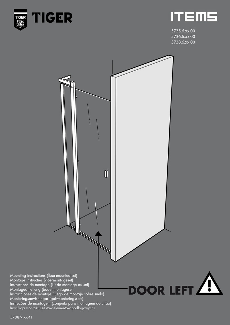 Tiger ITEMS 5735.6 Series Mounting instructions Tiger ITEMS 5735.6 Series Mounting instructions