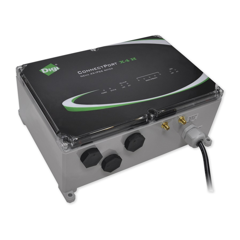 Digi ConnectPort X4 H quick start guide