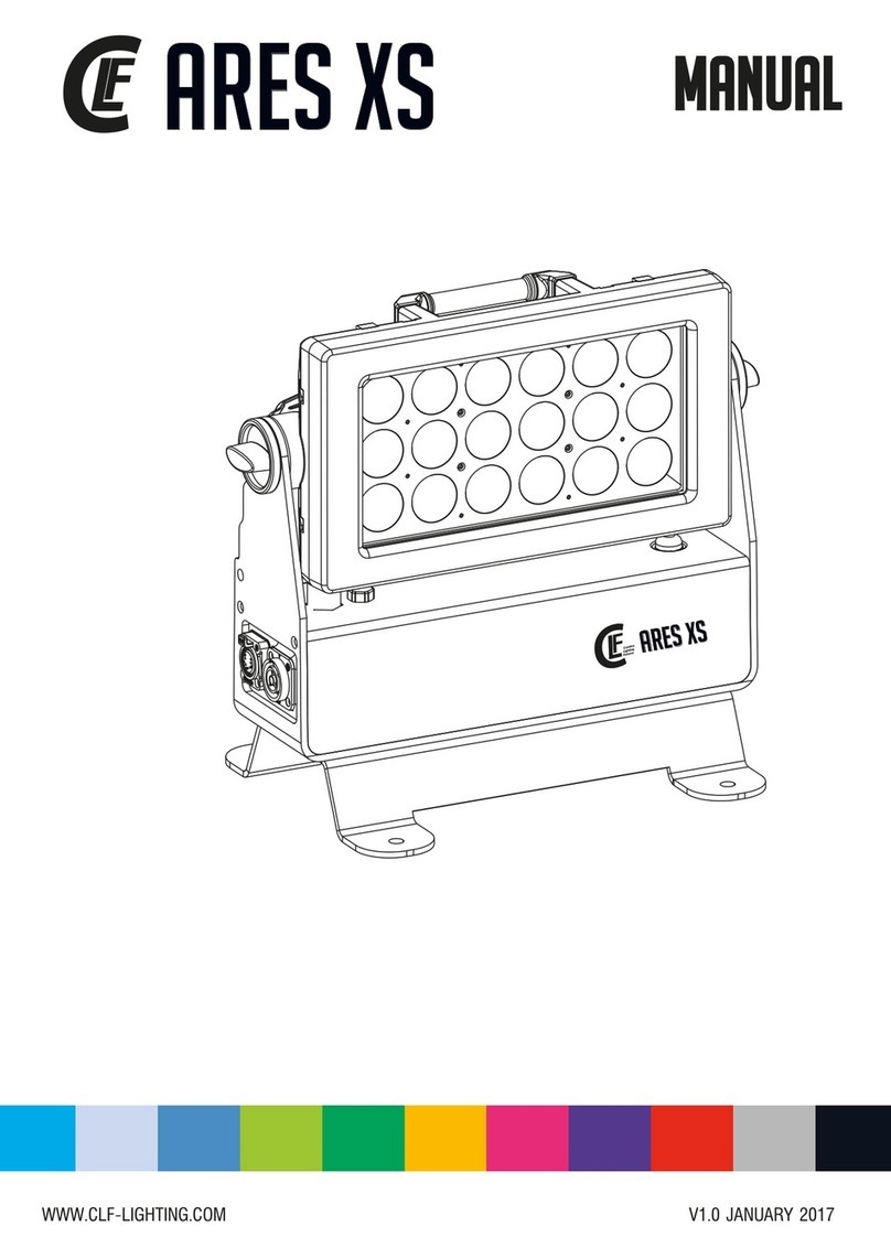 CLF Lighting ARES XS manual