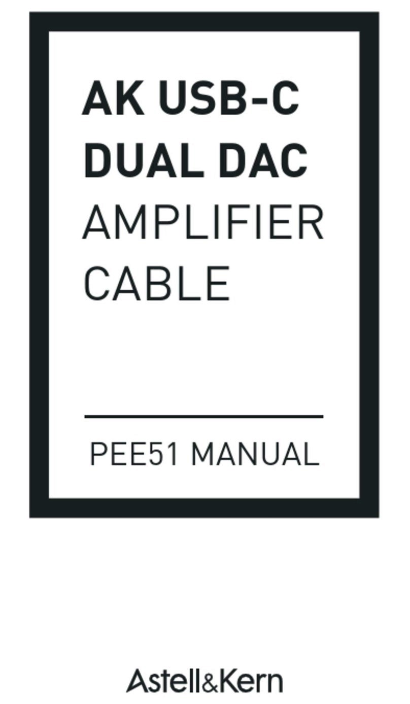 Astell & Kern PEE51 manual
