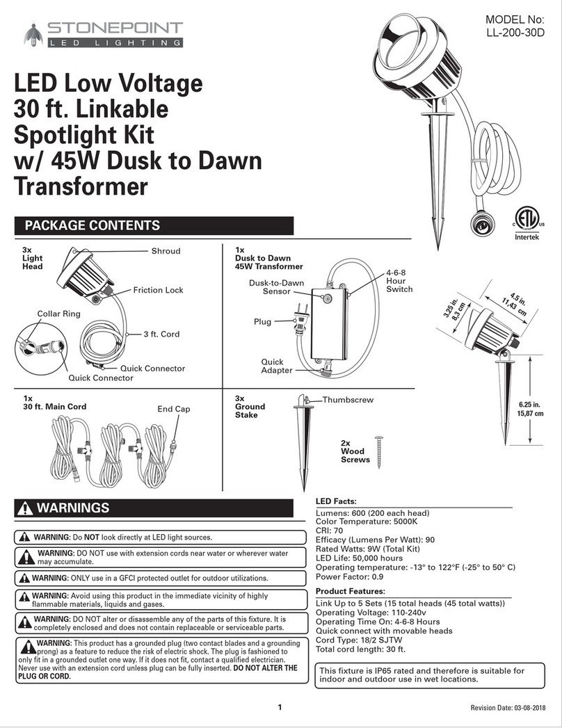 StonePoint LL-200-30D quick start guide StonePoint LL-200-30D quick start guide