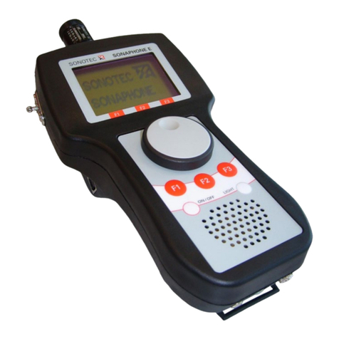Sonotec SONAPHONE E operating manual