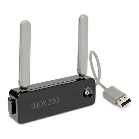 Microsoft Xbox 360 Wireless Networking Adapter quick start guide