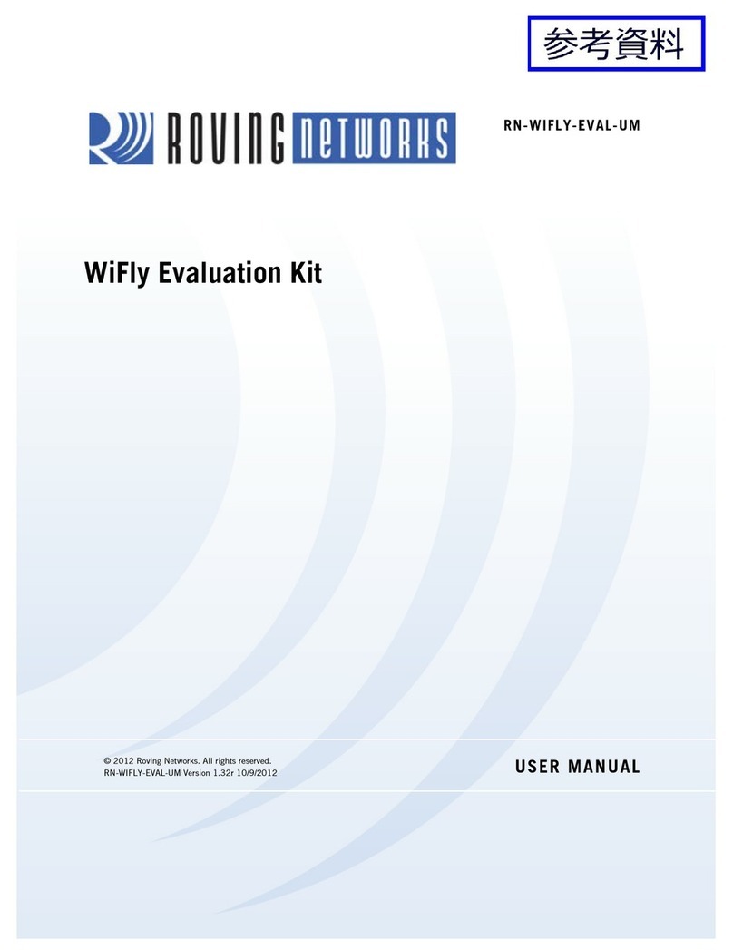 Roving Networks RN-171 User manual