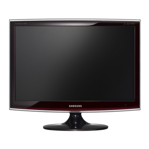 Samsung T220 - SyncMaster - 22" LCD Monitor User manual