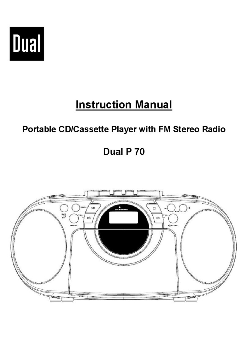 Dual P 70 instruction manual