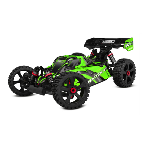 Team Corally RADIX XP 4S Quick start user guide