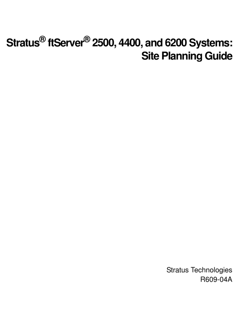 Stratus ftServer 2500 Technical manual