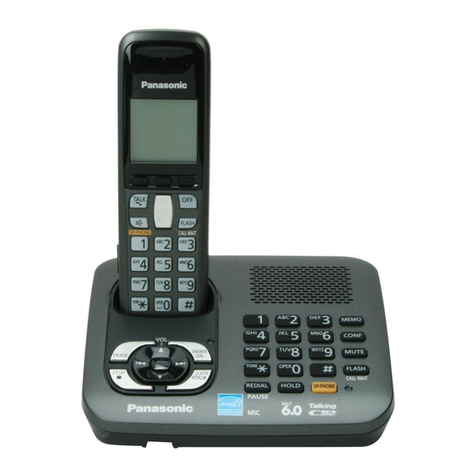 Panasonic KX-TG6441T - Cordless Phone - Metallic Service manual Panasonic KX-TG6441T - Cordless Phone - Metallic Service manual