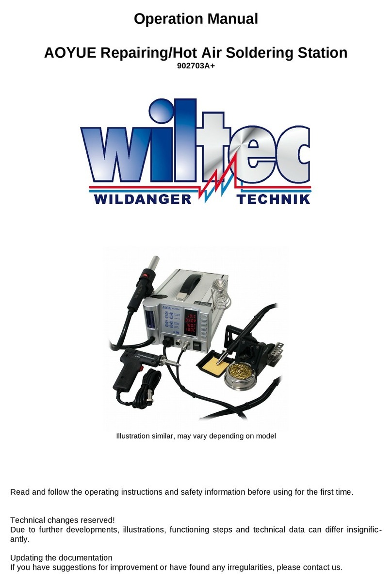 WilTec AOYUE Int2703A+ Operation manual