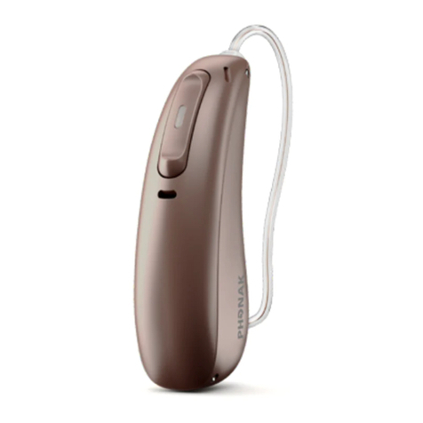 Sonova Phonak Audéo P User manual
