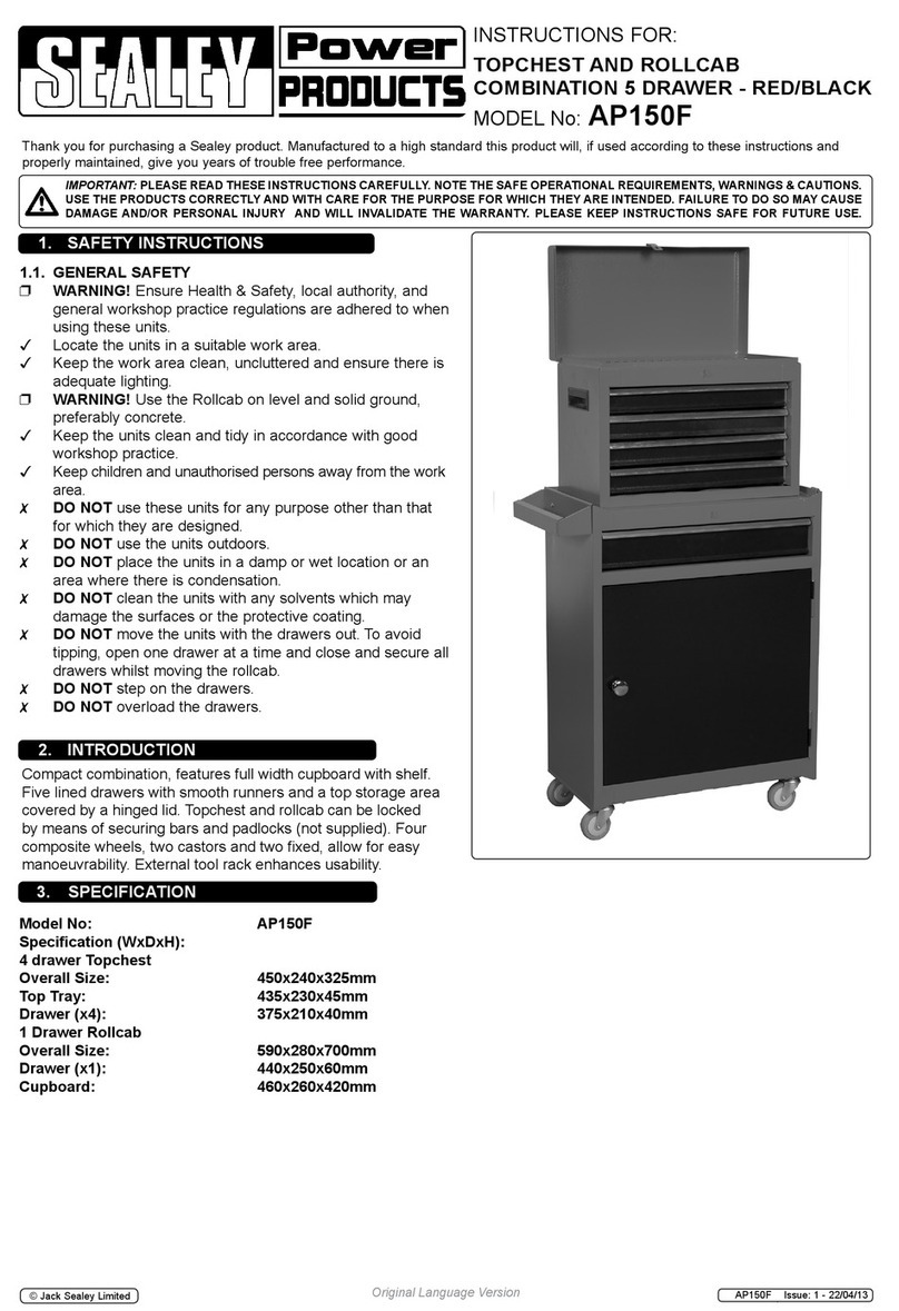 Sealey AP150F User manual