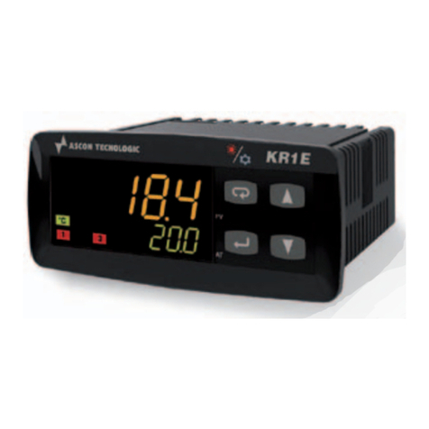 Ascon tecnologic KR1E User manual