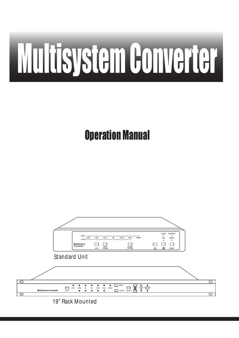 WAGNER CDM-640AR Operation manual