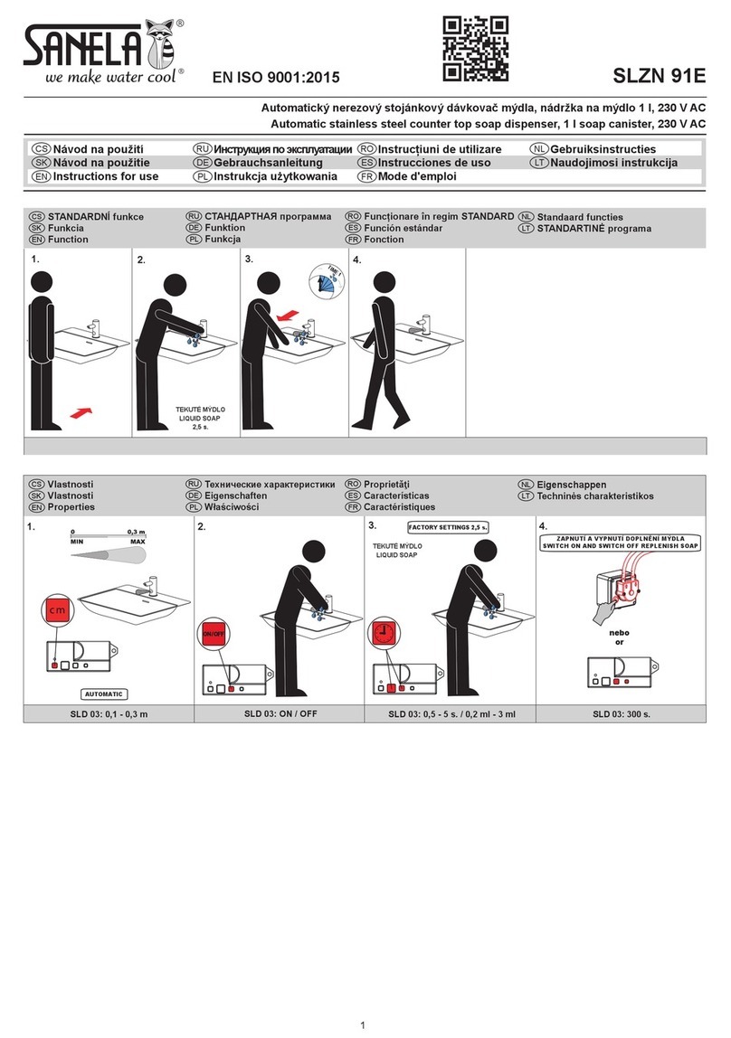 Sanela SLZN 91E Instructions for use