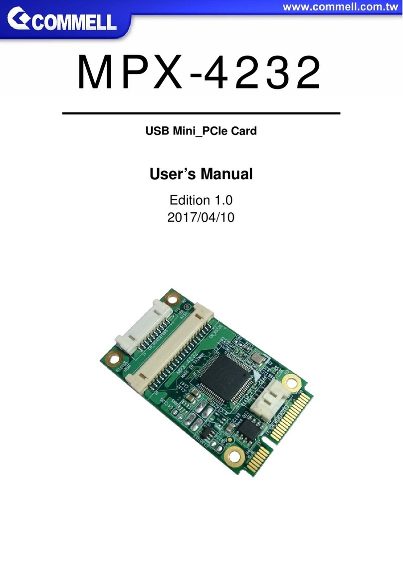 Commell MPX-4232 user manual