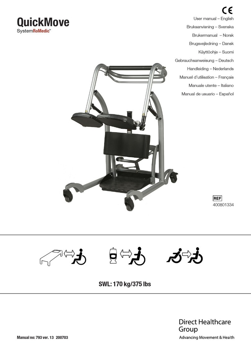 SystemRoMedic QuickMove 400801334 user manual
