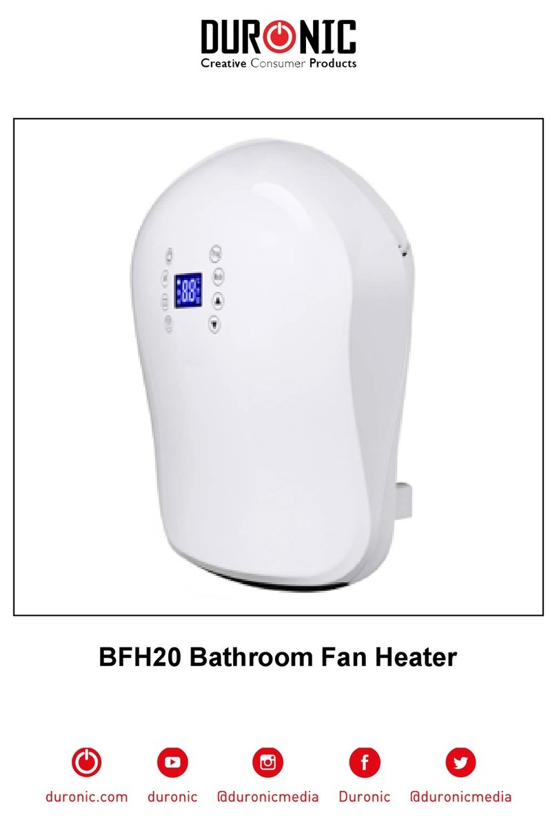 Duronic BFH20 manual