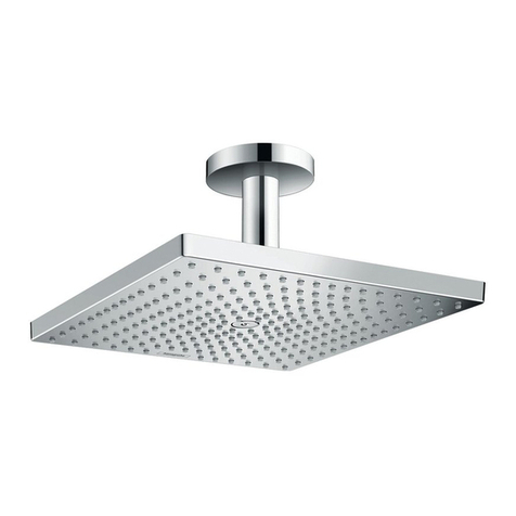 Hans Grohe Raindance E 300 1jet EcoSmart 26239 7 Series Manual
